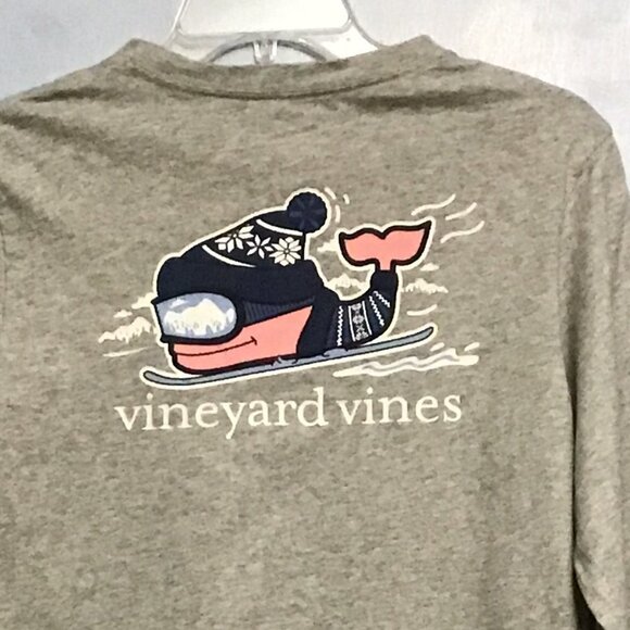 Vineyard Vines Long Sleeve T-Shirt Ski Whale 3/$18 - Picture 5 of 5